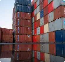 kontenery oznaczające transport ponadgabarytowy
